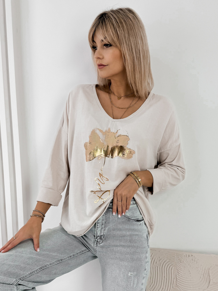 BLUSE WARADA BEIGE