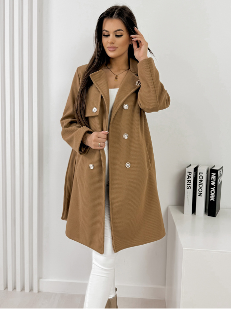 COAT VENTA CARAMEL