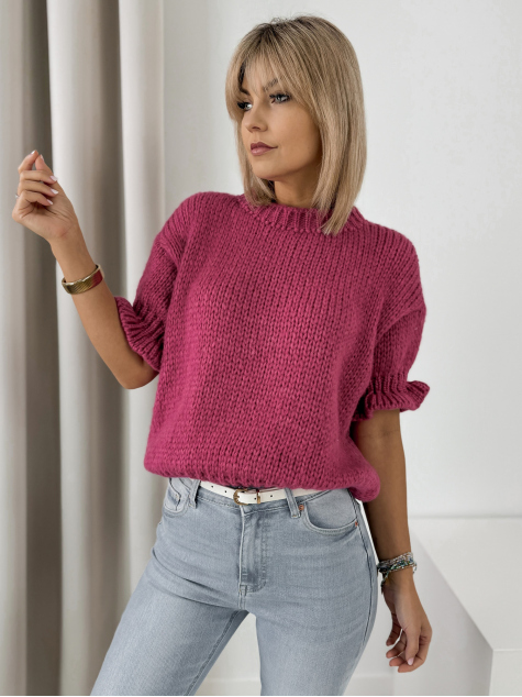 SWEATER SYNTORA RASPBERRY