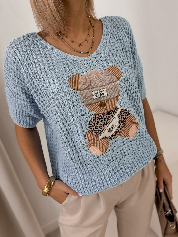 SWEATER PHALARIS BLEU