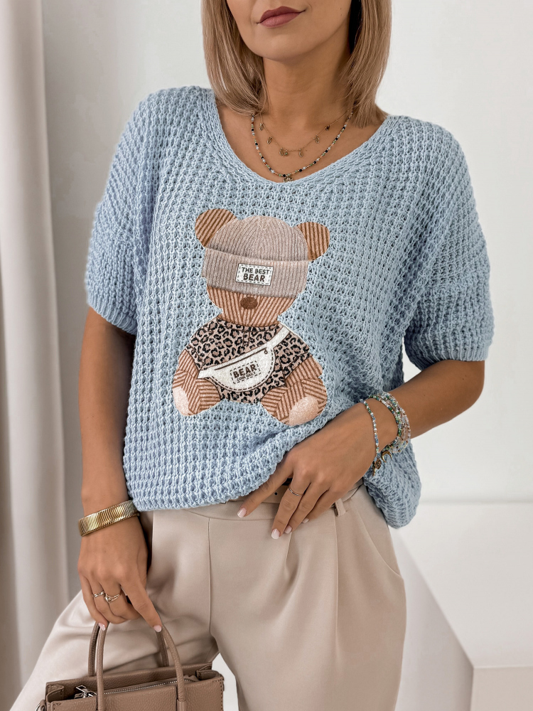 PULLOVER BLAUE PHALARIS