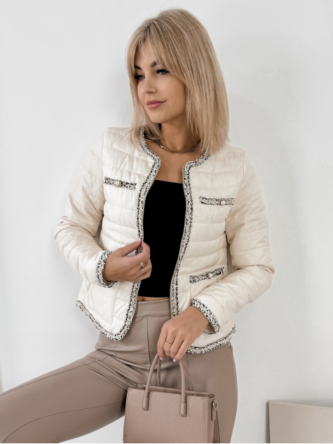 JACKET VENECA ECRU