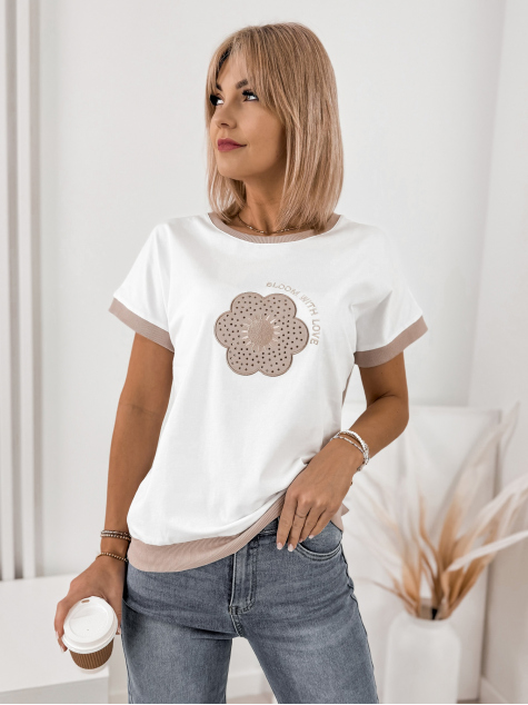 BLOUSE VOLAN WHITE