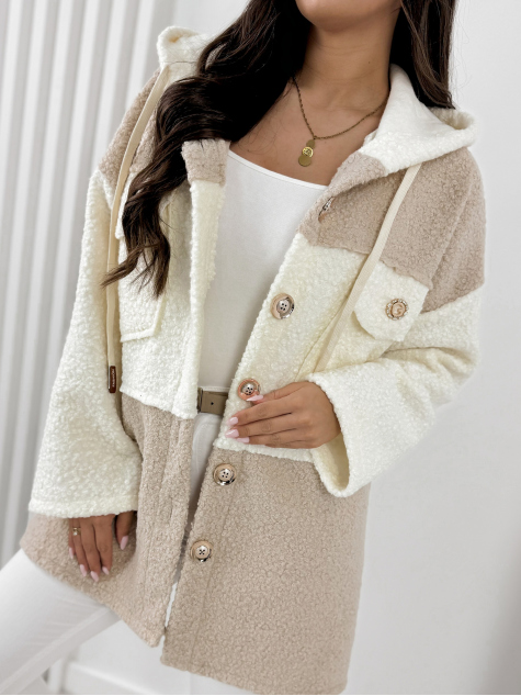 MANTEAU BOUCLE RIZAL THREE