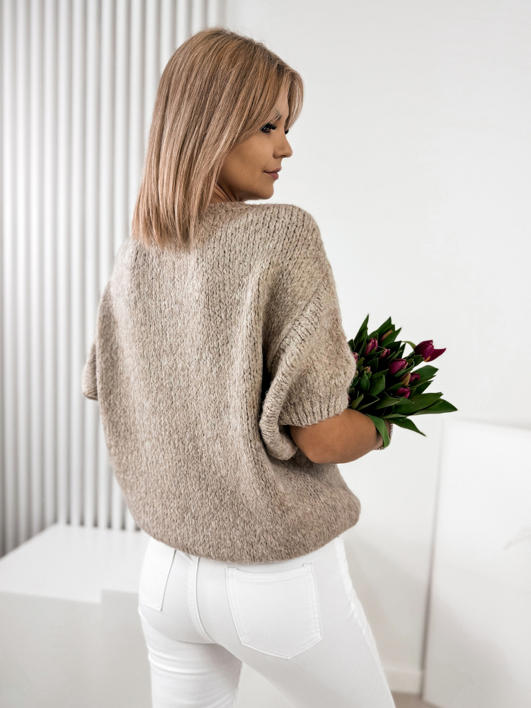 SWEATER KYRO DARK BEIGE
