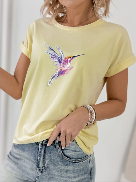 BLOUSE NORAL JAUNE