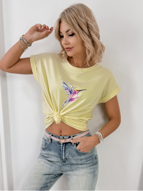 BLUZA NORAL GALBENA