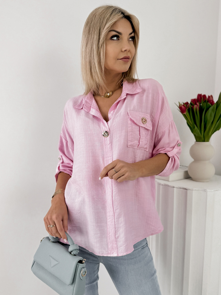 CHEMISE TREMBO ROSE POUDRE