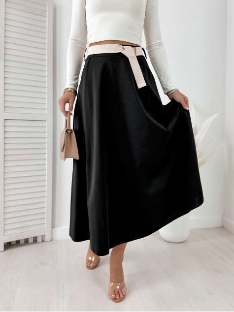 SKIRT LUMERA BLACK