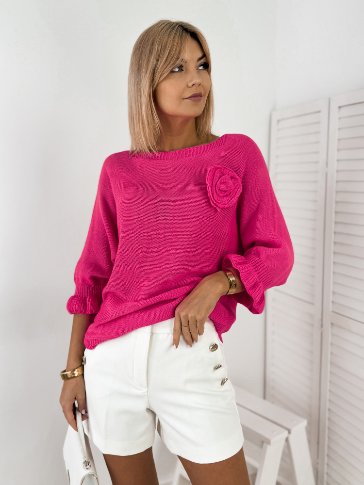 SWEATER JUNIA NEON PINK