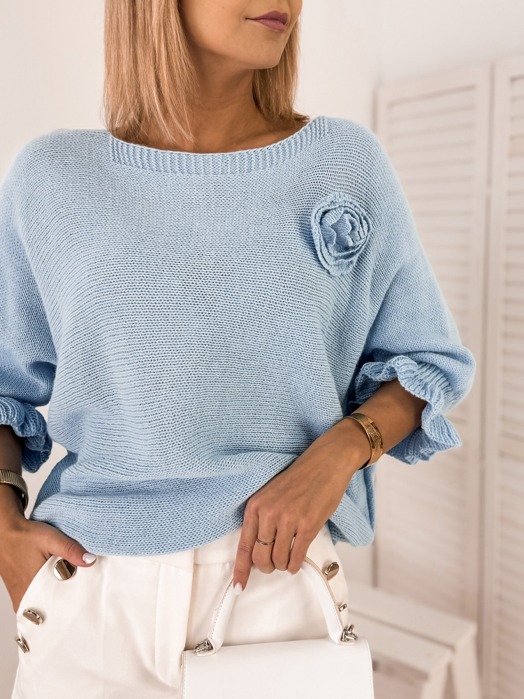 PULLOVER JUNIA BLAU