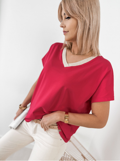 BLUZA BREANA ZMEURIE