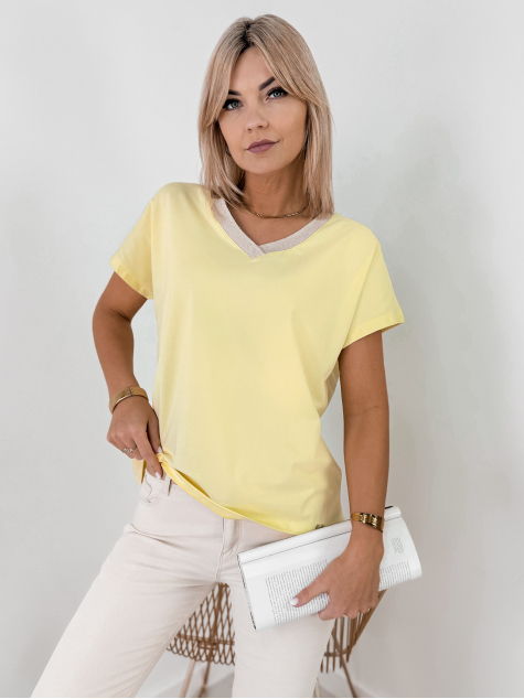 BLUZA BREANA GALBENA