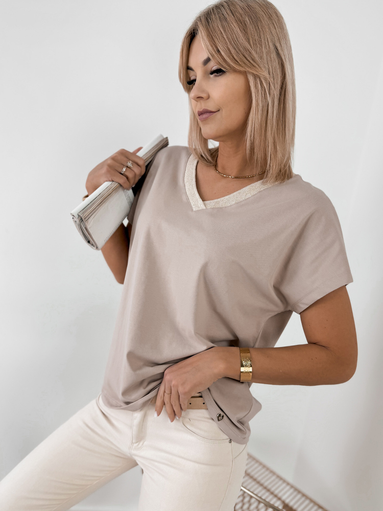 BLOUSE BREANA BEIGE