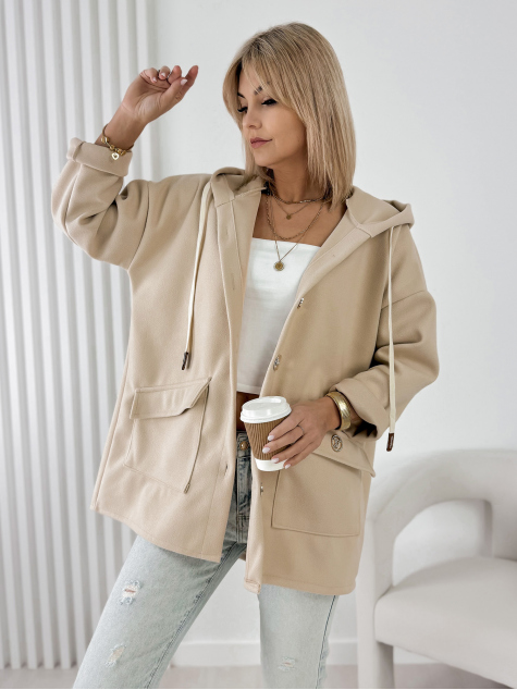 MANTEAU AVERRA BEIGE