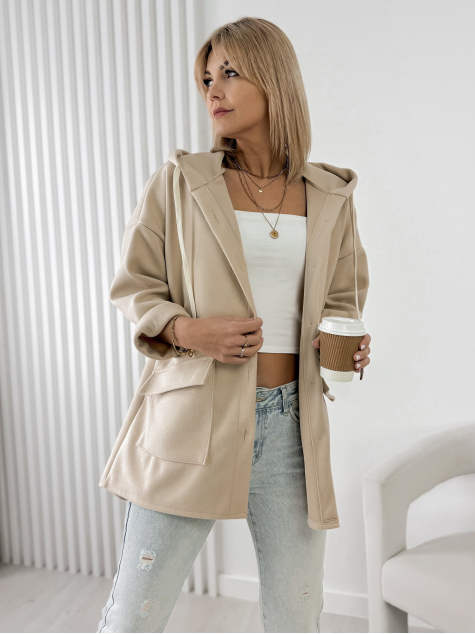 MANTEAU AVERRA BEIGE