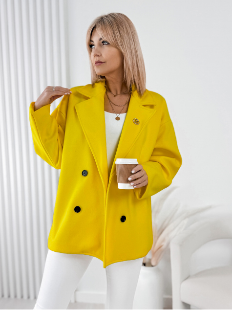 COAT BOBBI YELLOW