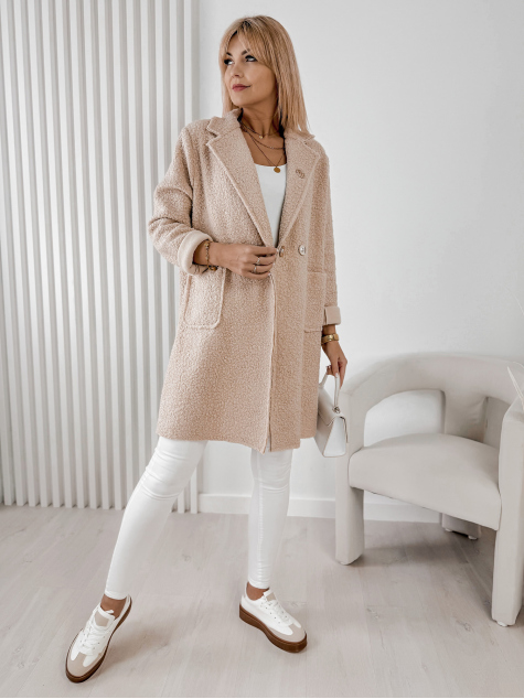 ПАЛТО BOUCLE MELINDA БЕЖОВ