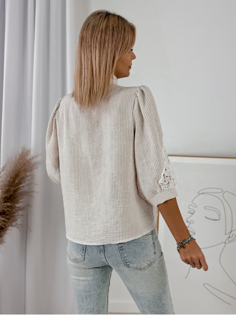 CHEMISE GOVIN BEIGE
