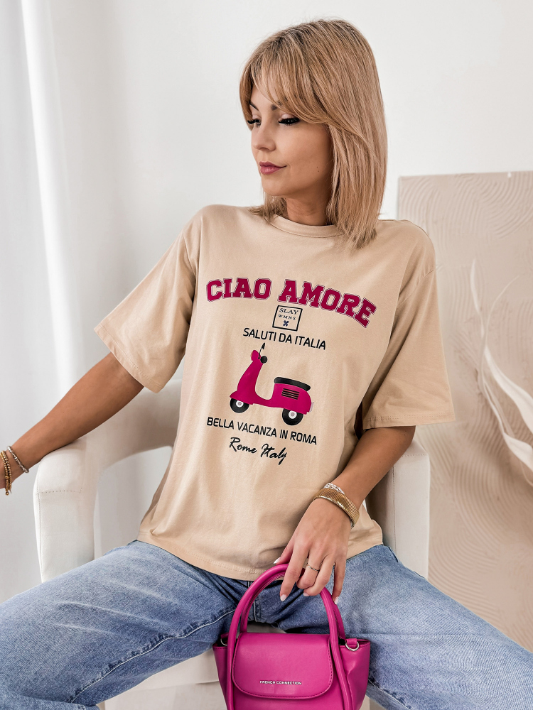 BLUZA AMOREMI BEJ