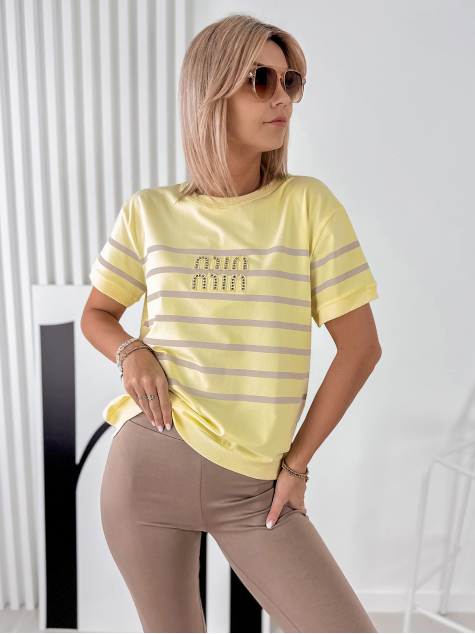 BLUZA ZILON GALBENA