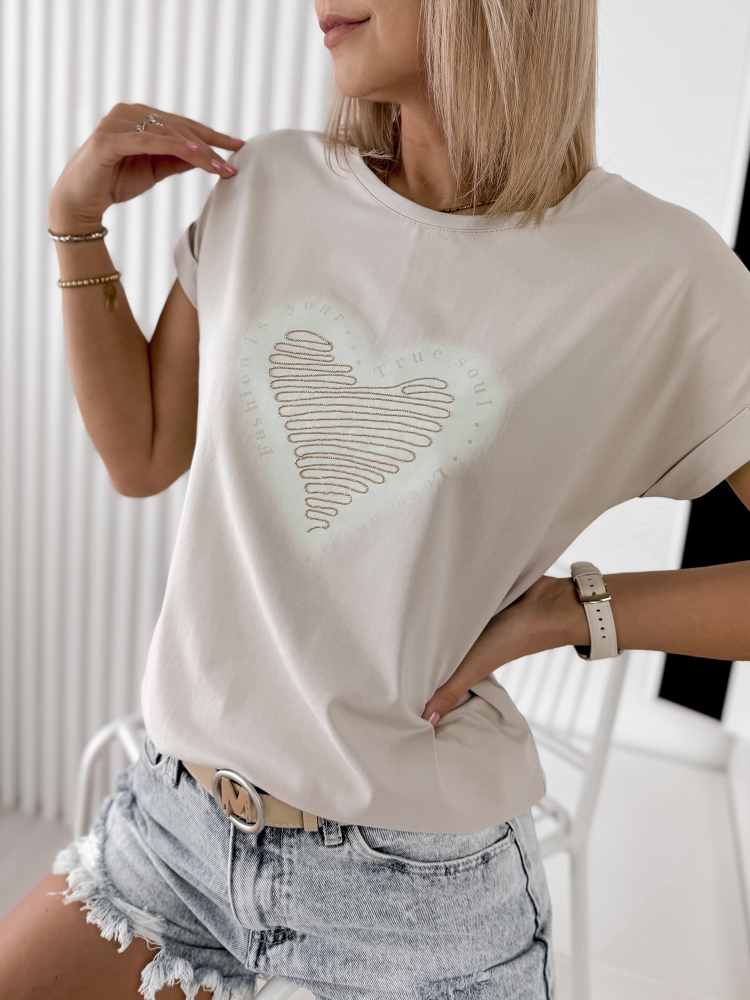 BLOUSE VENEKA BEIGE