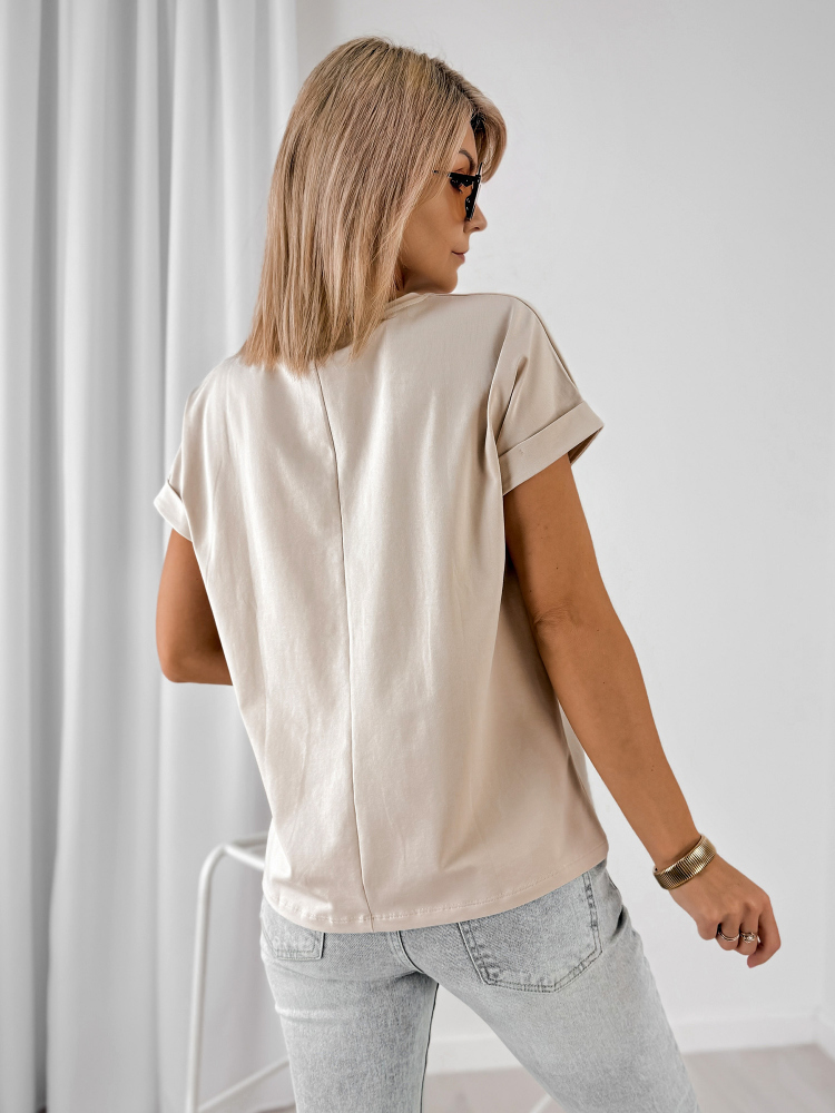 BLUSE ATRYN BEIGE
