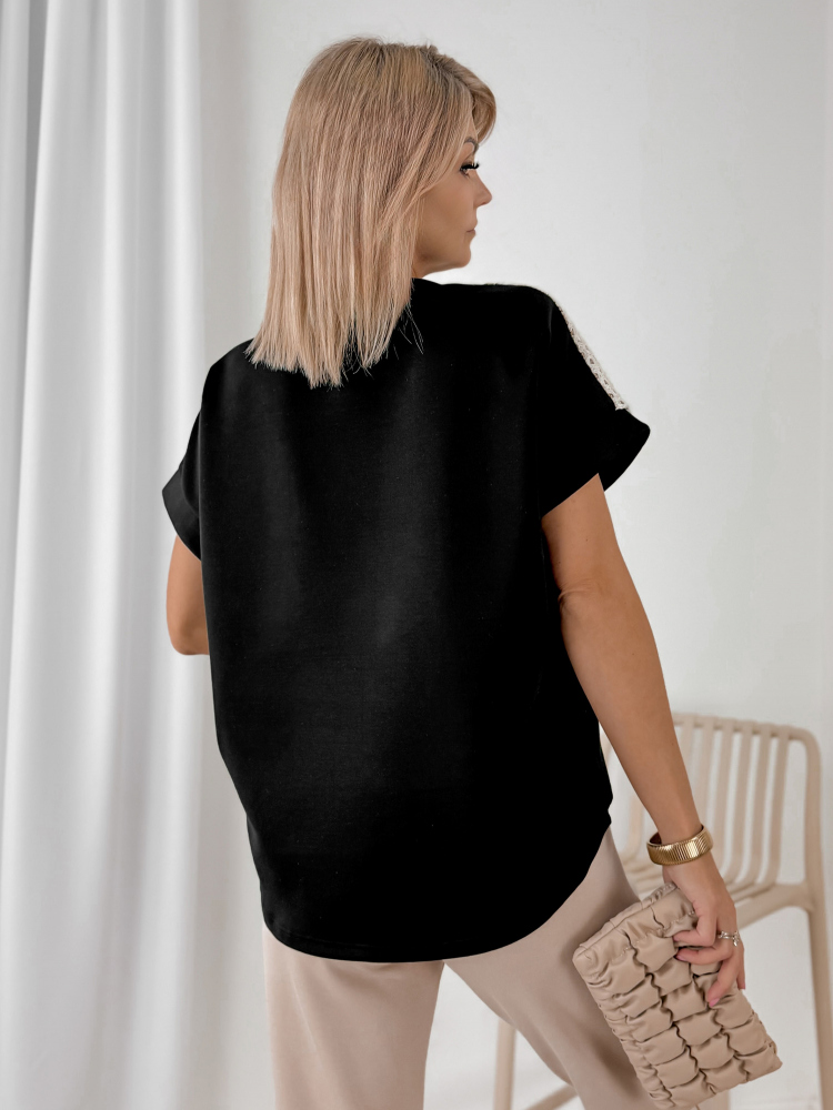 BLUSE MILARA SCHWARZ