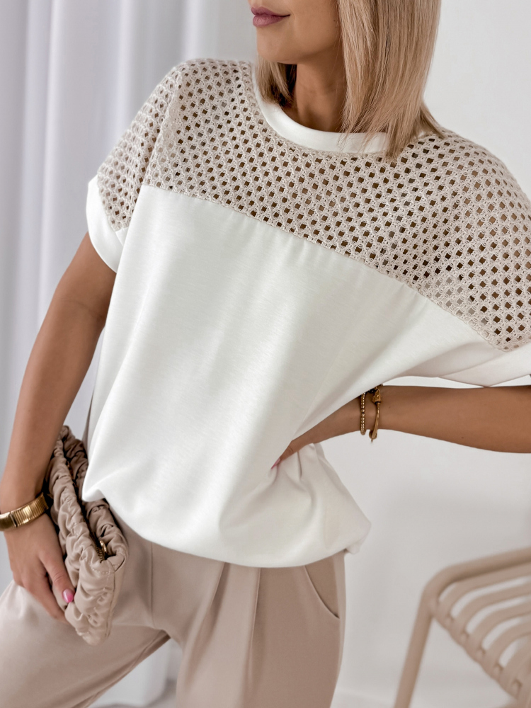 BLUSE MILARA ECRU