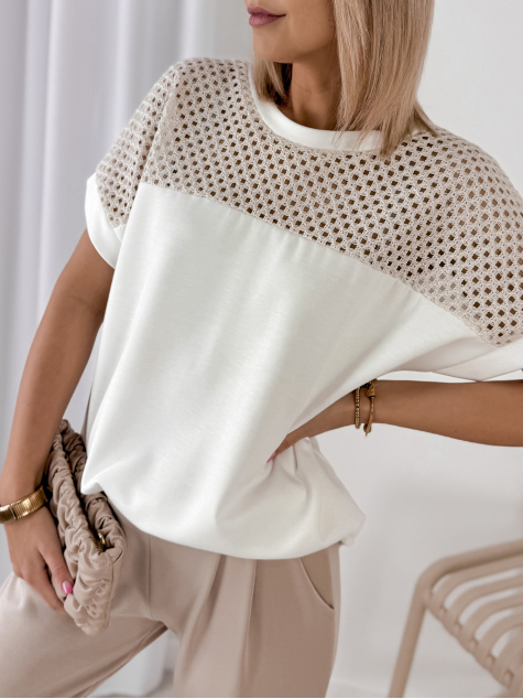 BLOUSE MILARA ÉCRU