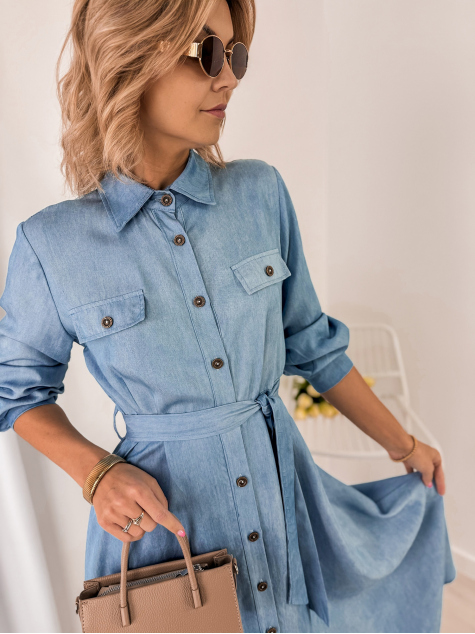 DRESS ARRELA BLUE