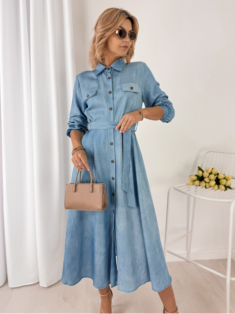 DRESS ARRELA BLUE