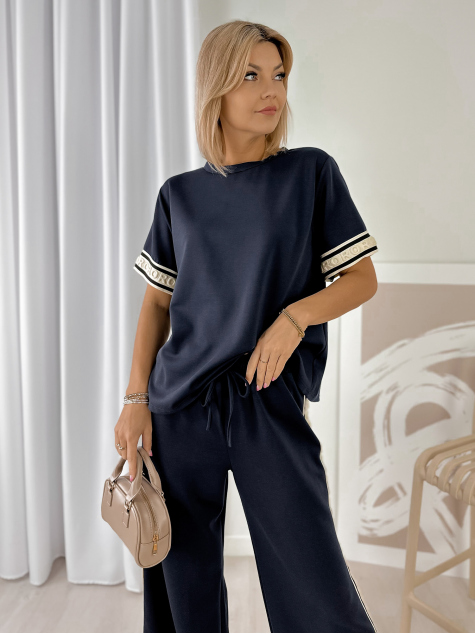 SET FABRO NAVY BLUE