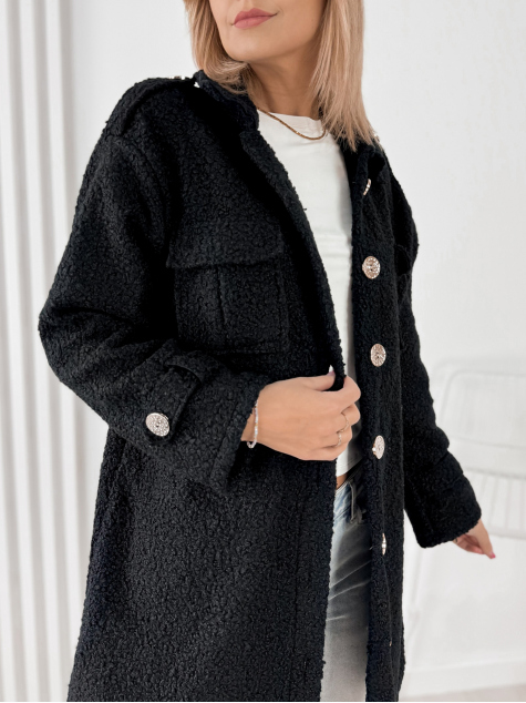 MANTEL BOUCLE ELINNA MUST
