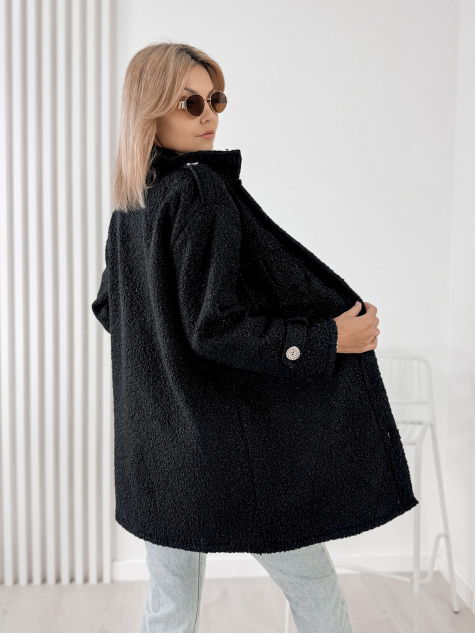 MANTEL BOUCLE ELINNA MUST