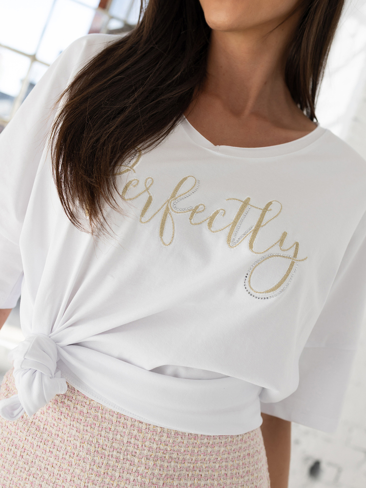 BLOUSE AMAVI BLANC