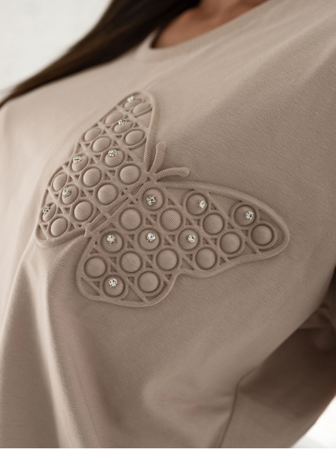 BLUSE ELYSIA BEIGE