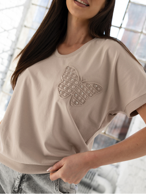BLUZA ELYSIA BEJ