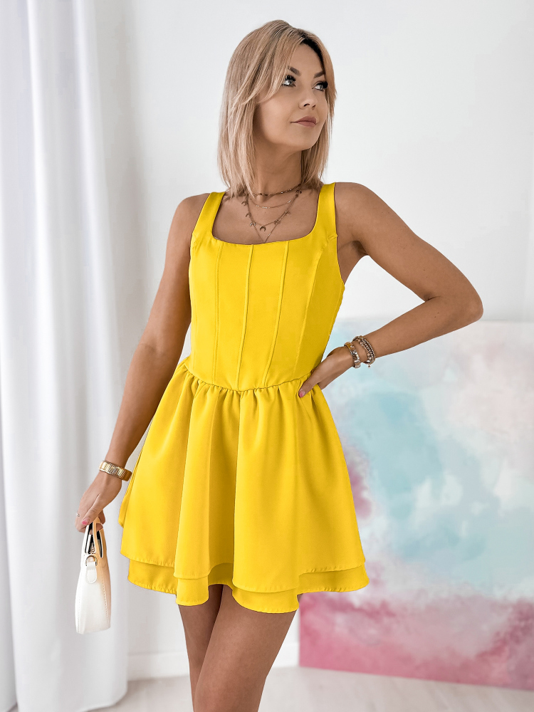 KLEID NATHAIE GELBE