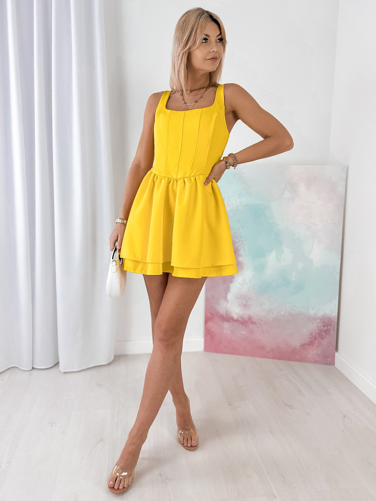 KLEID NATHAIE GELBE