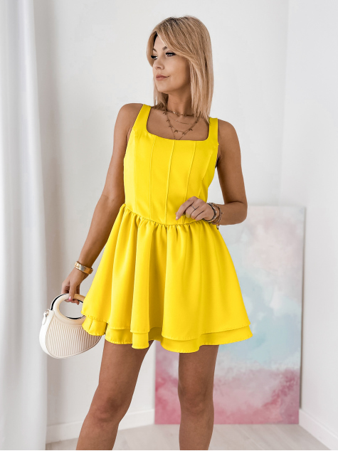 DRESS NATHAIE YELLOW