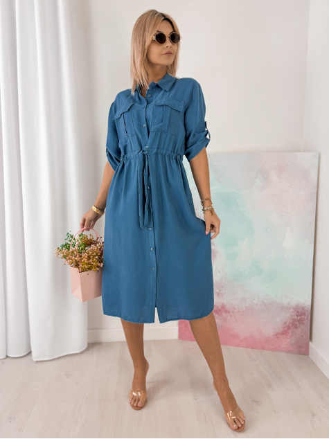KLEID TENNA MEERGRÜNER
