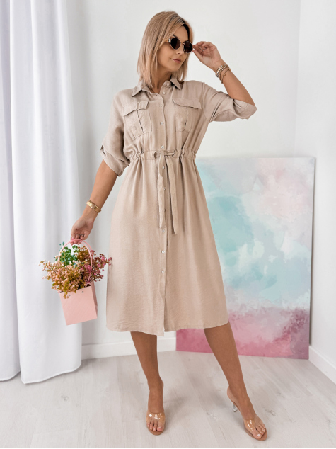 ROBE BEIGE TENNA