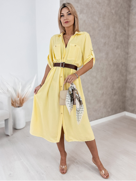 DRESS BATUA YELLOW