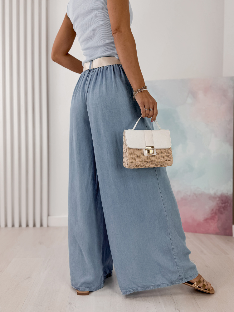 PANTALONI VIREL BLUGI DESCHISI LA CULOARE
