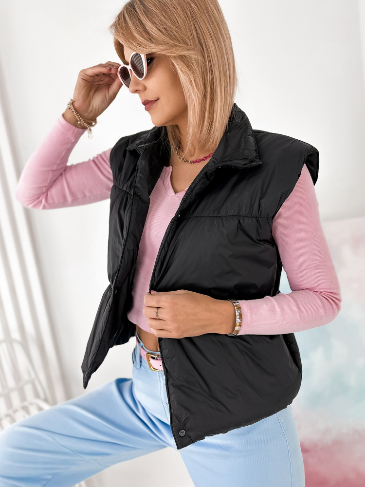 VEST NYSTA BLACK