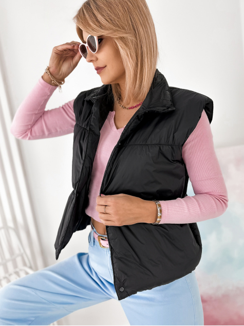 VEST NYSTA BLACK