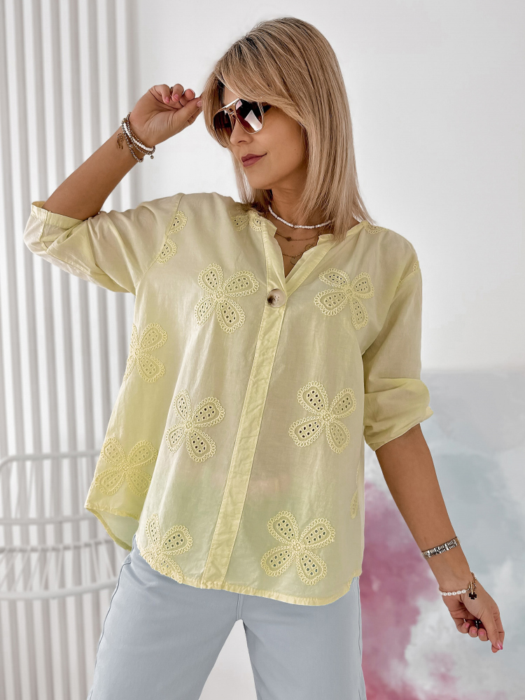 BLOUSE OHRID JAUNE