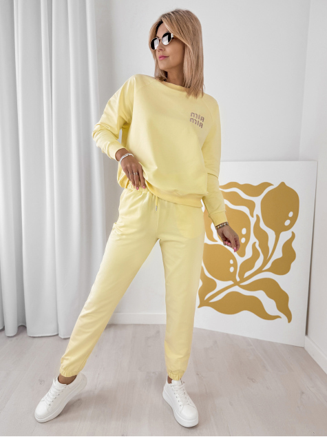SET TRACKSUIT TOREVA YELLOW