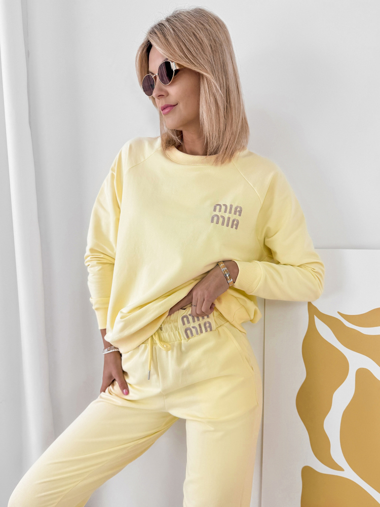 SET TRACKSUIT TOREVA YELLOW